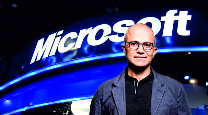 Laba Microsoft Terdongkrak Nokia 1 Bos Microsoft Satya Nadella