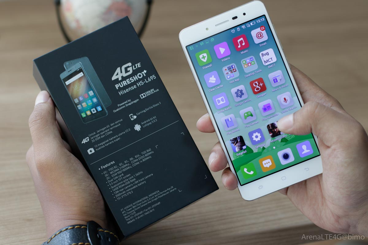 Hisense PureShot+, Ponsel Andal Tampilan Menawan 1 ponsel hi