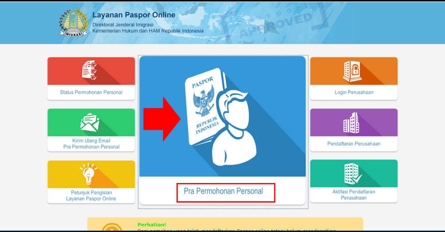 Cara membuat paspor