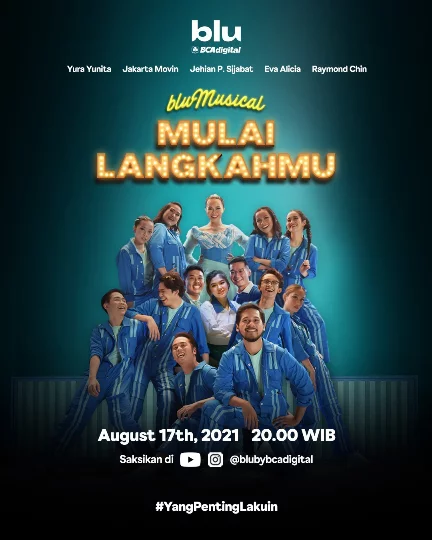 Nonton bluMusical di akun YouTube dan Instagram blu by BCA Digital