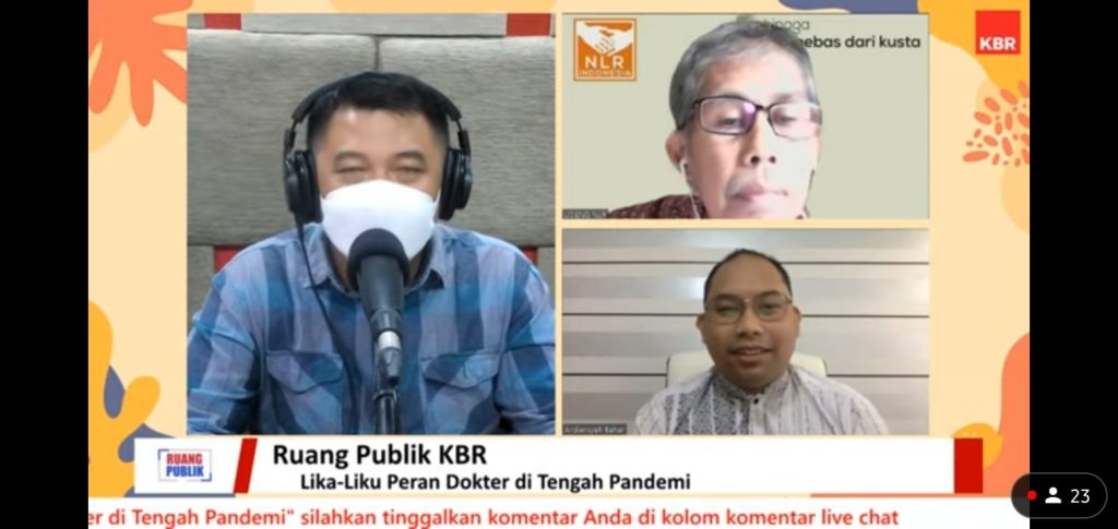 Peran Dokter di Tengah Pandemi 8 Webinar Kusta Berita KBR