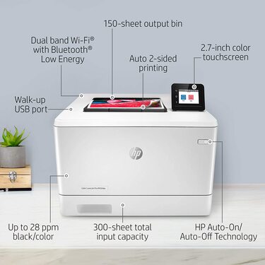 HP Color LaserJet Pro M454dn