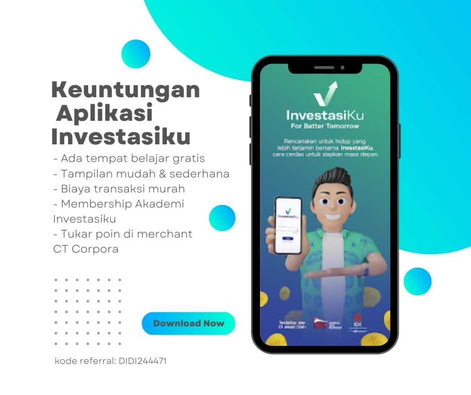 Keuntungan download aplikasi Investasiku