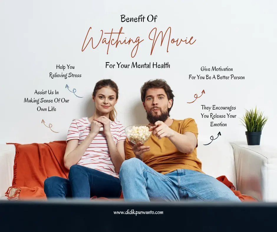 Keuntungan menonton film untuk kesehatan mentalmu