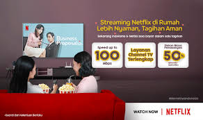 Hiburan tanpa Batas dengan Netflix via IndiHome