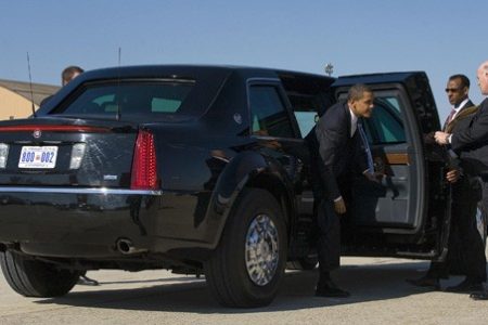 Cadillac Limo Presiden Obama