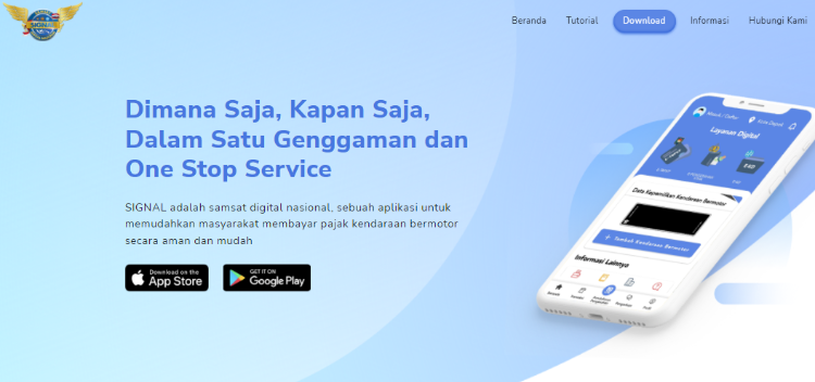 Cara cek bayar pajak kendaraan bermotor melalui aplikasi SIGNAL