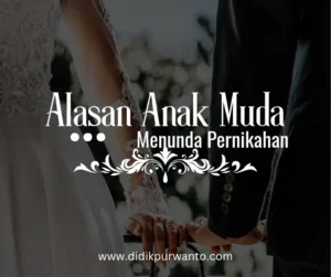 Alasan-anak-muda-menunda-pernikahan