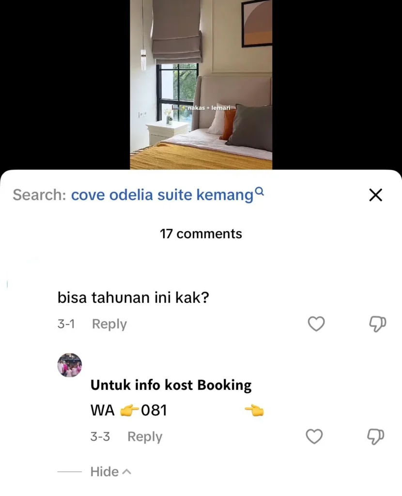 4 Cara Menghindari Penipuan Online Kos Bodong untuk Mahasiswa 3 Contoh respon penipu online kos mahasiswa