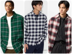 Rekomendasi outfit kemeja flanel pria
