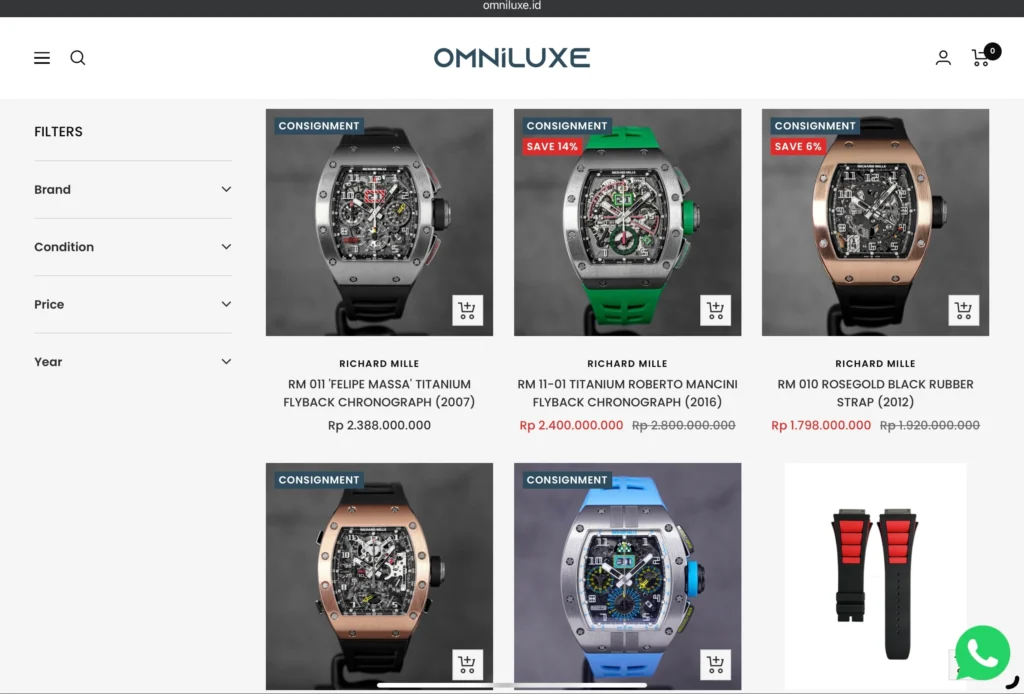 Harga Jam Richard Mille di OMNILUXE: Koleksi Mewah Miliaran Rupiah 5 Koleksi harga jam Richard Mille di OMNILUXE
