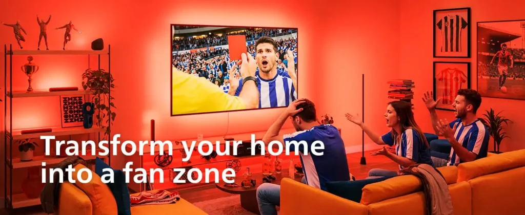 Nobar Piala Dunia Philips Smart Lighting TV Sync