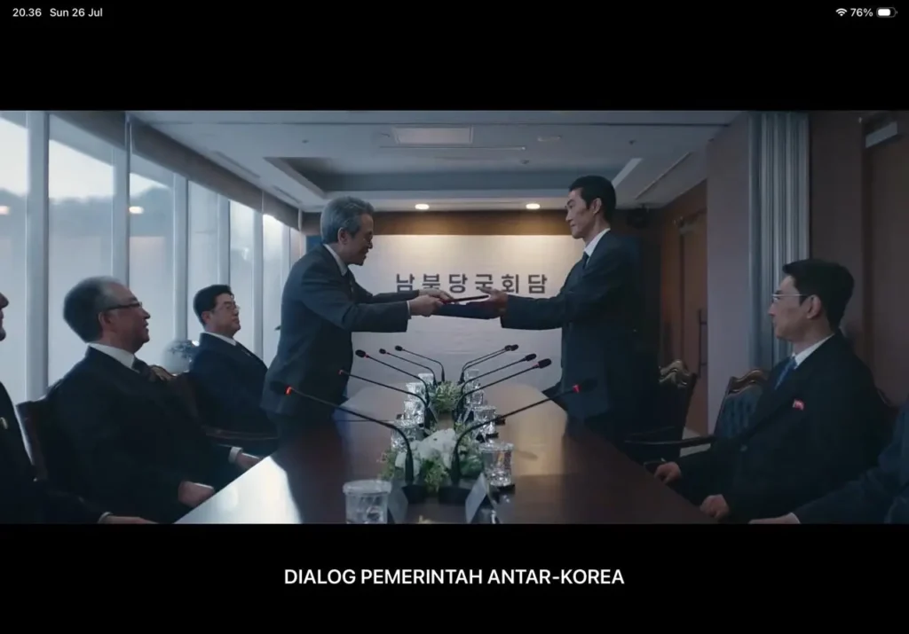Adegan perundingan agent kim reactivated