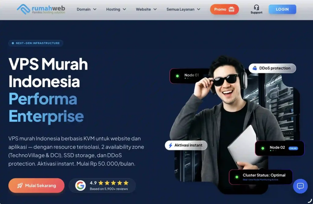 Siapa Bilang Pakai VPS Ribet? Cek VPS Murah yang Ramah Pemula Ini! 3 Layanan VPS murah rumahweb