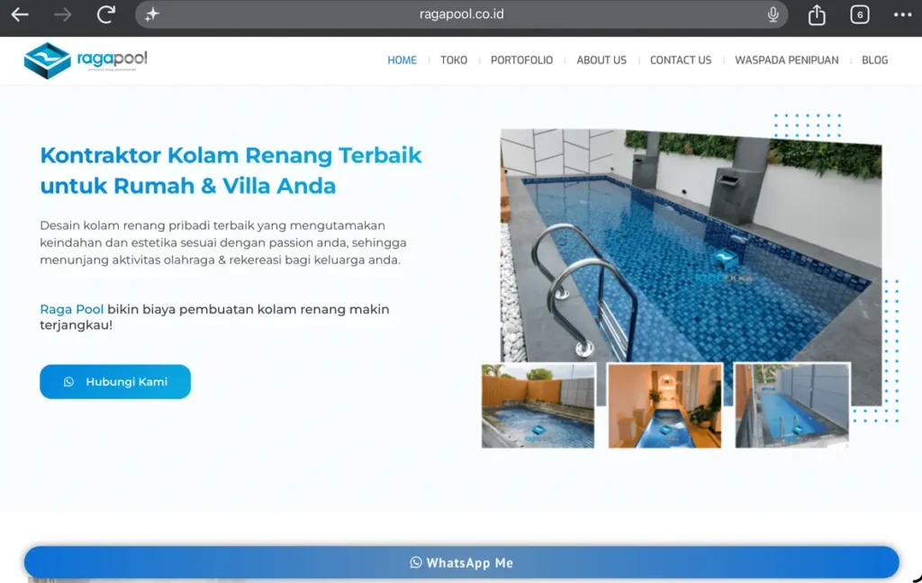 Ragapool jasa buat kolam renang untuk anak, dewasa, dan lansia